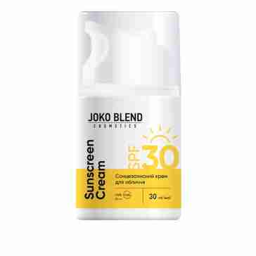 Крем солнцезащитный для лица Joko Blend SPF 30 30 мл