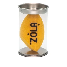 Спонж Zola м'який жовтий з блискітками