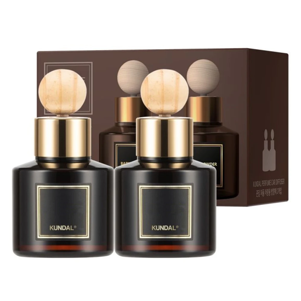 Набор аромадиффузоров для автомобиля Kundal Perfume Car Diffuser Ocean Summer Night 75 мл 2шт