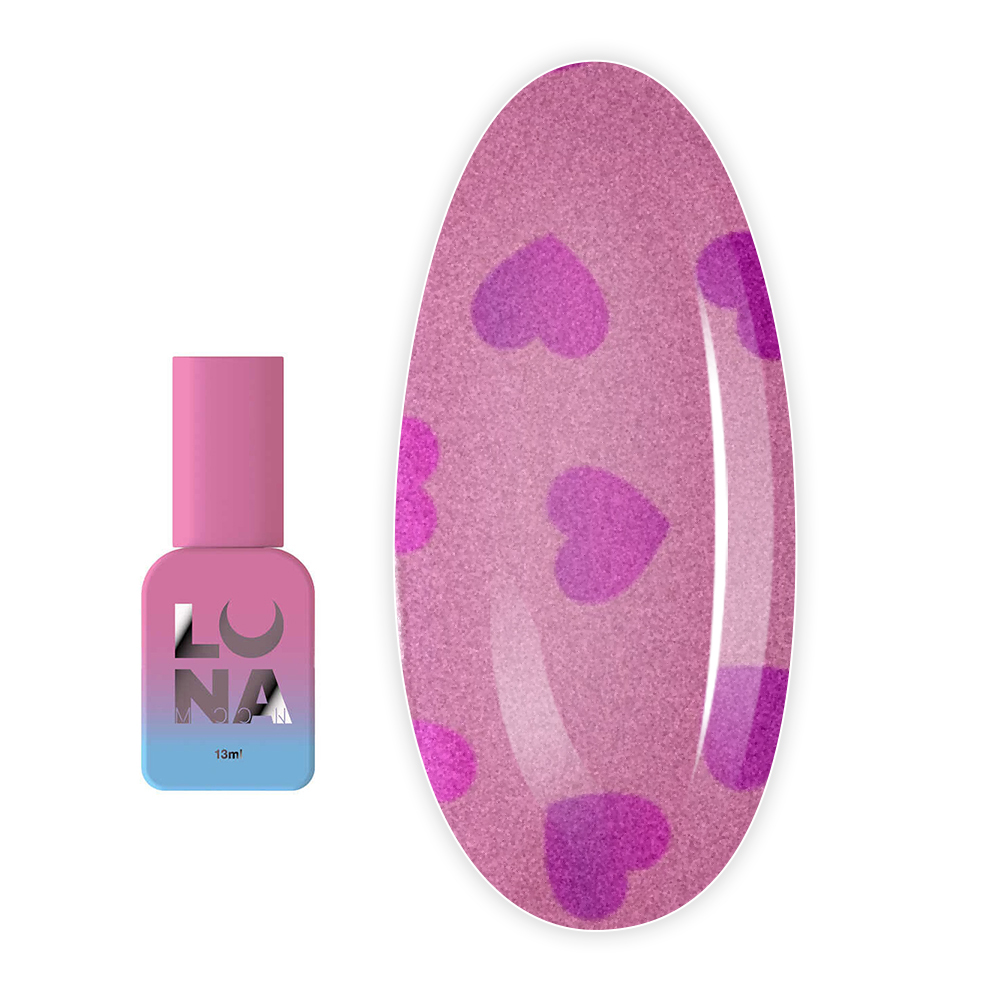 Топ для гель лака LunaMoon Top Romantic Pink 13 мл