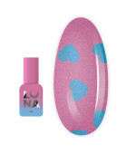 Топ для гель лака LunaMoon Top Romantic Blue 13 мл