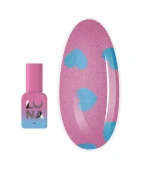 Топ для гель лака LunaMoon Top Romantic Blue 13 мл