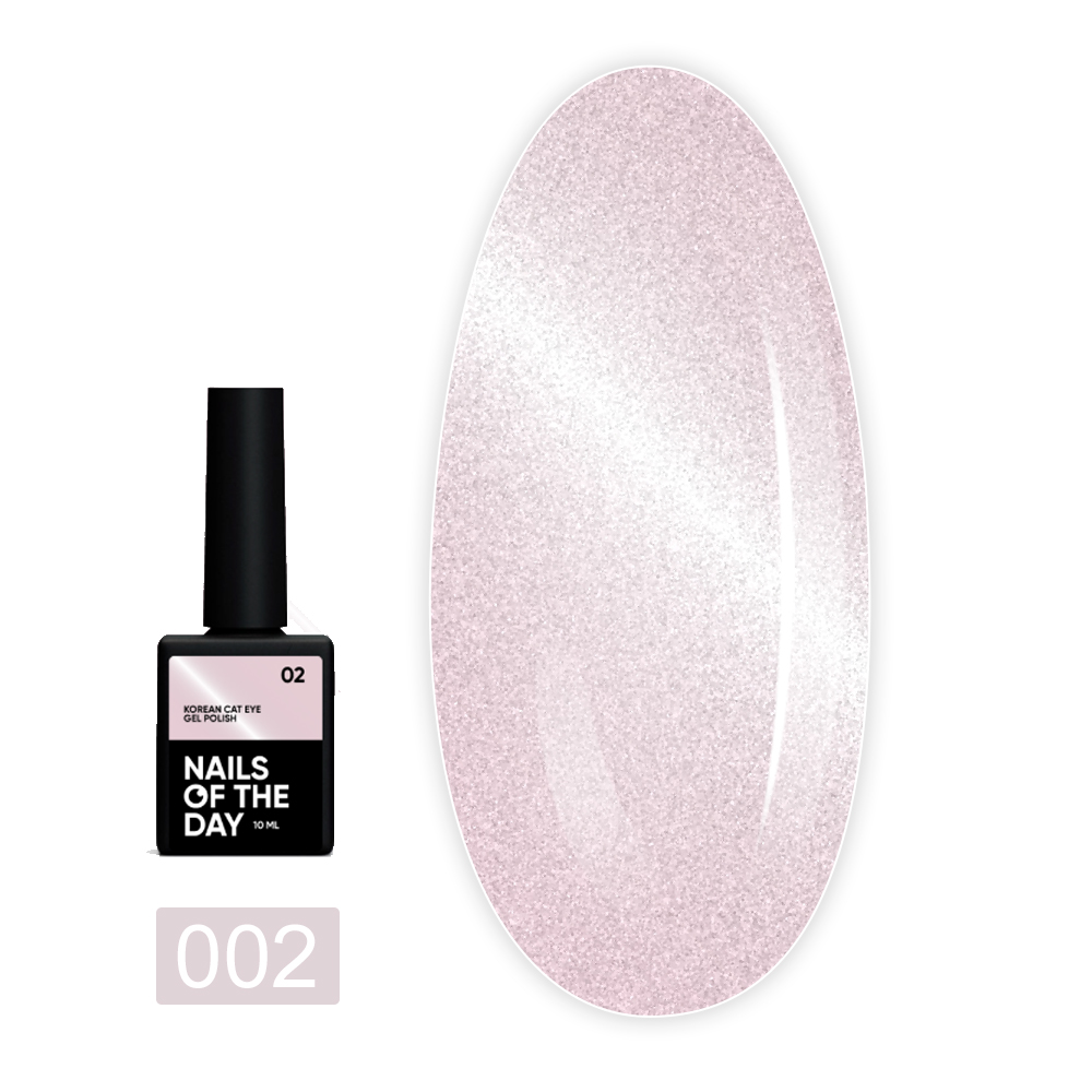 Гель лак NailSofTheDay Korean cat eye 10 мл (002)