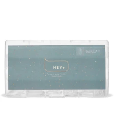 Типсы гелевые для наращивания Heylove 500 ед (Square Medium)