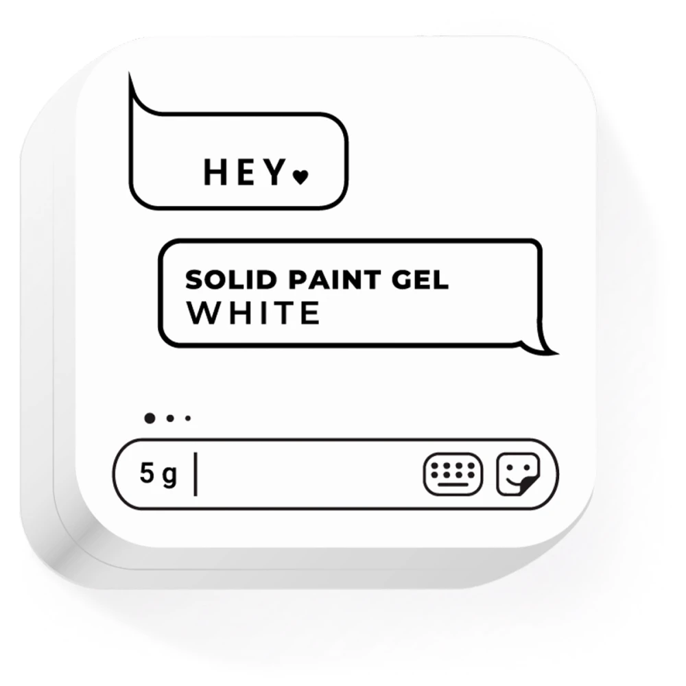 Гель Heylove Solid Paint Gel 5 г (White)