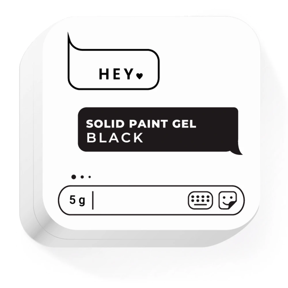 Гель Heylove Solid Paint Gel 5 г (Black)