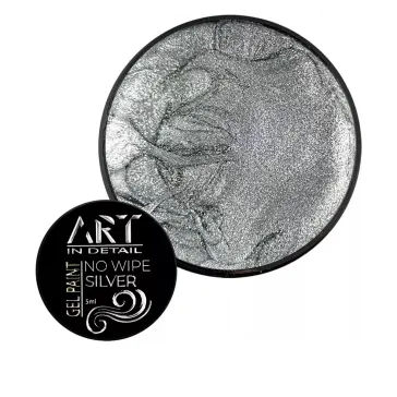 Гель краска ART In Paint No Wipe 5 мл (Silver)