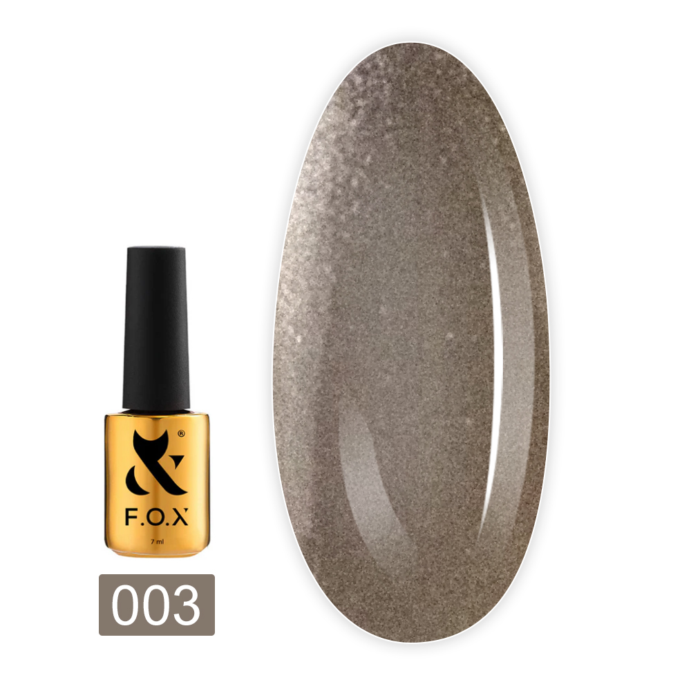 Гель лак FOX Cat Eye Crystalline 7 мл (003)