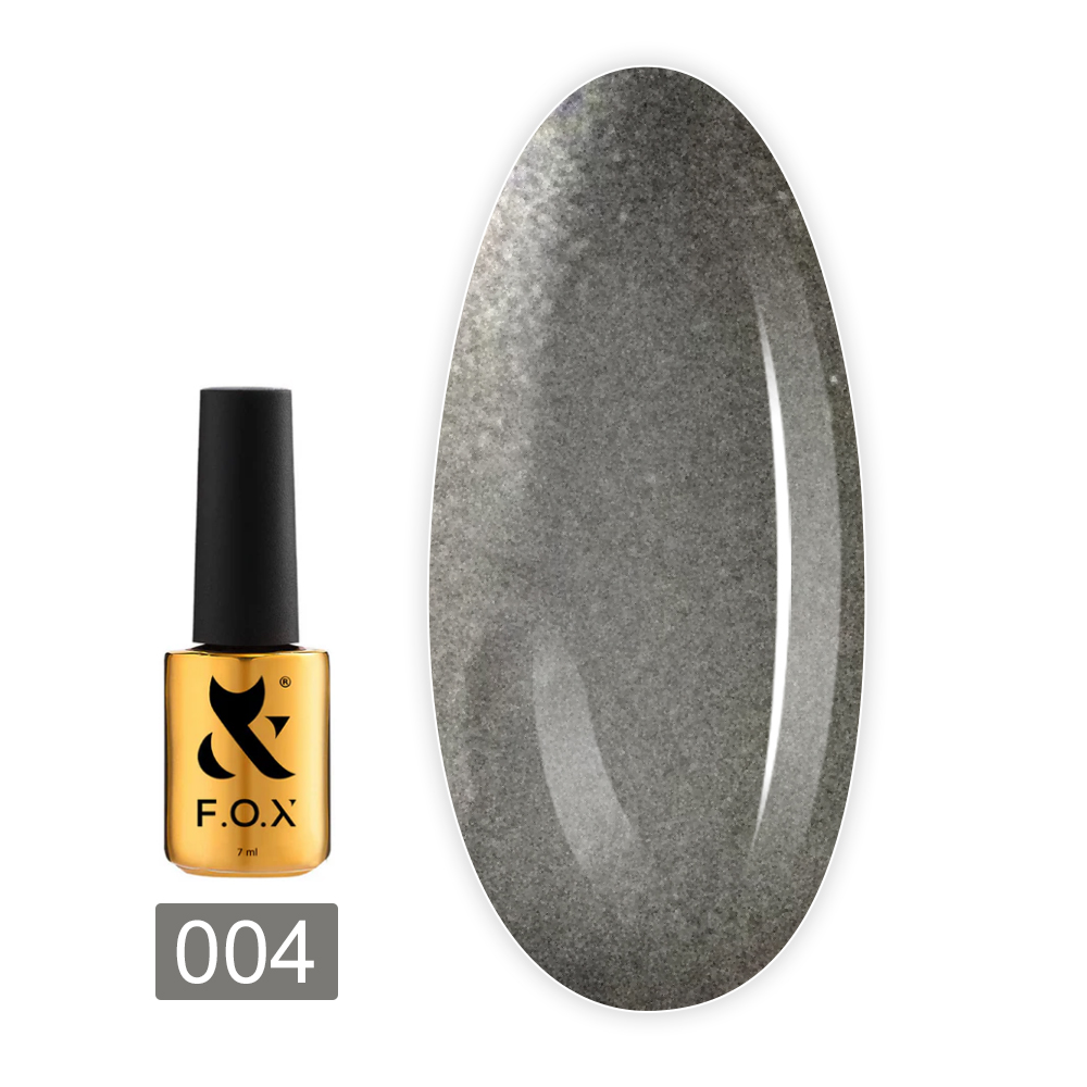 Гель лак FOX Cat Eye Crystalline 7 мл (004)