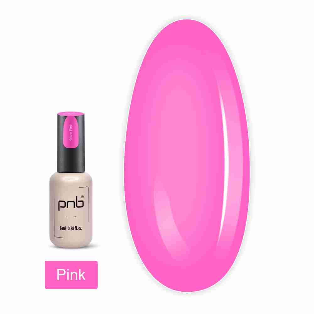 Гель PNB Strong Iron Gel Neon 8 мл (Pink)