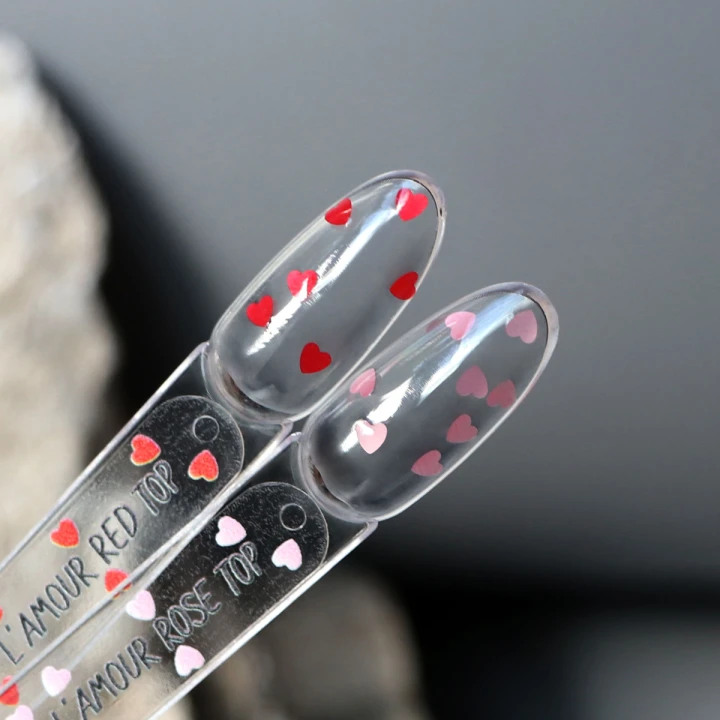 Топ KOMILFO No Wipe Lamour 8 мл (Pink)