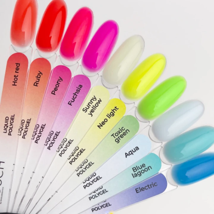 Гель Touch Liquid Polygel 15 мл (Toxic Green)