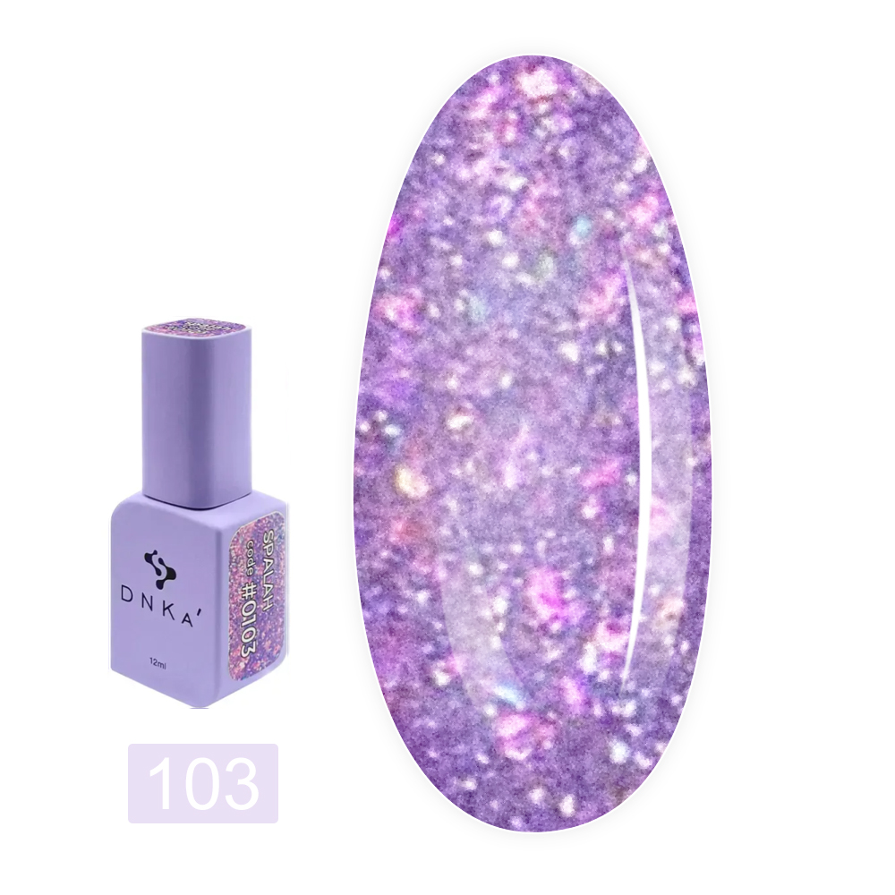 Гель-лак светоотражающий DNKa 12 мл (Flash (Spalah) 103 HFTF)