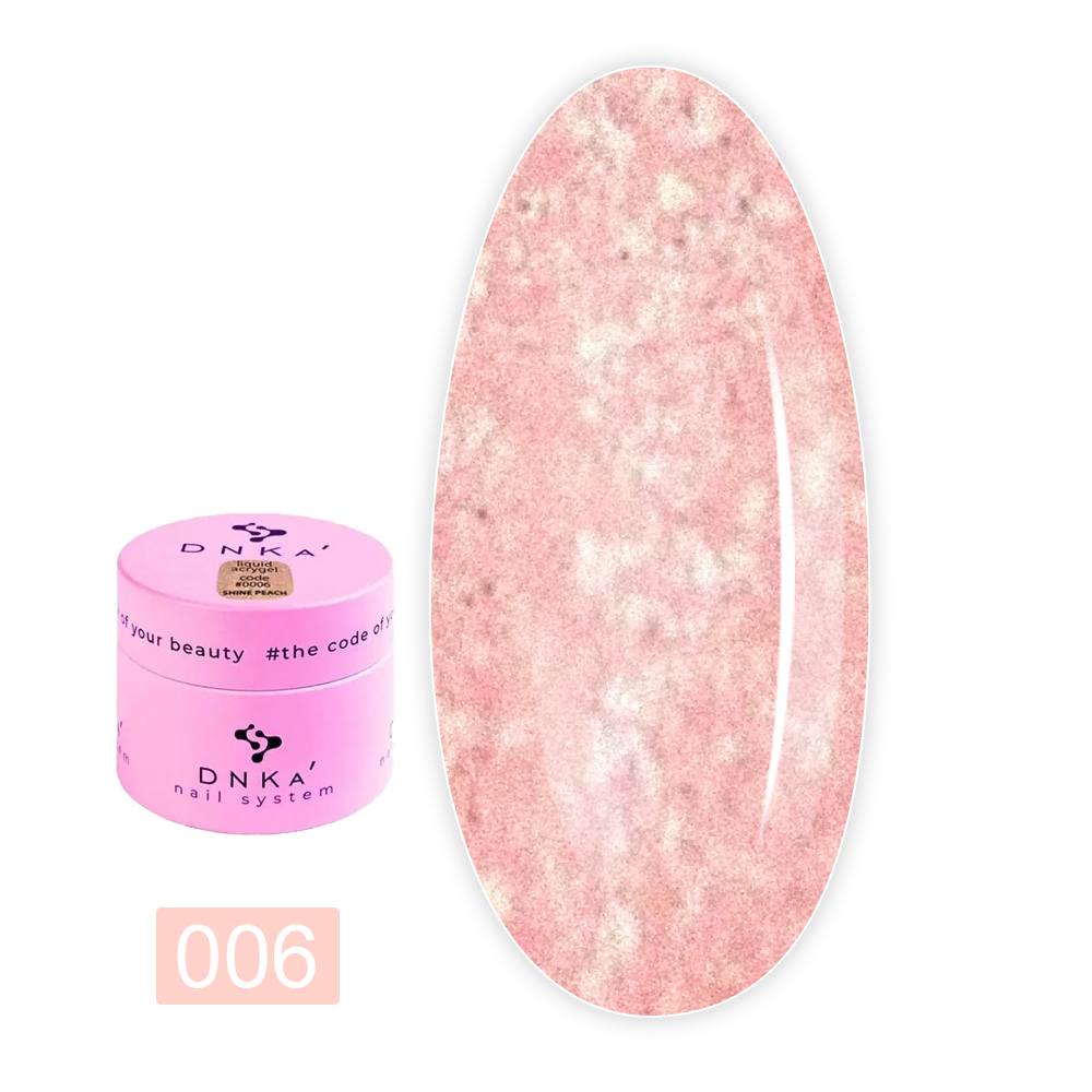 Гель Liquid Acryl Gel 15 мл (006 Shine Peach)