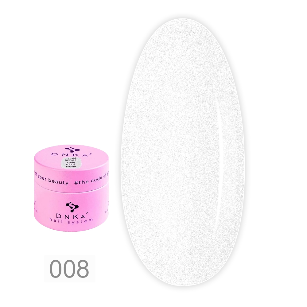 Гель Liquid Acryl Gel 15 мл (008 Eskimo)