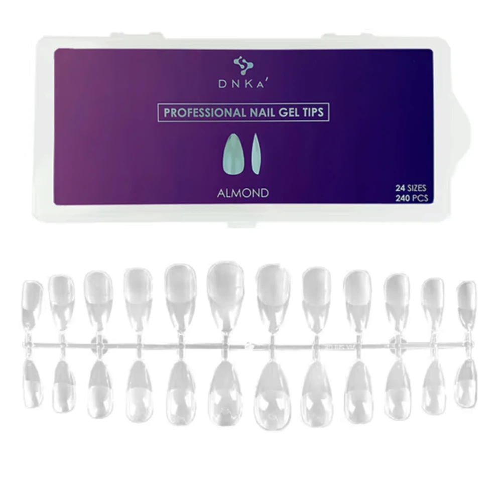 Типсы Professional Nail Gel Tips 240 ед (Almond)
