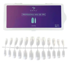 Типсы Professional Nail Gel Tips 240 ед (Oval)