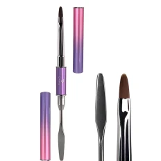 Пензлик манікюрний  DNKa' (004 Polygel Brush)