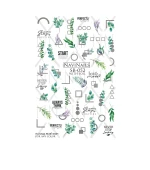 Слайдер DreamNails с белой подкладкой Max (SB-052 silver)