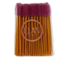 Щеточка нейлоновая одноразовая 50 шт (Красная)