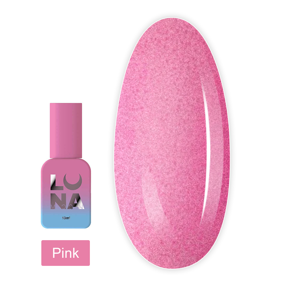 Топ матовий без липкого шару LunaMoon Top Matte Sand 13 мл (Pink)