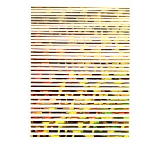 Лента mArt гибкая золото голографическое