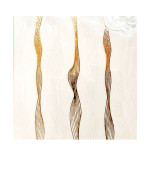 Стрічка mArt Павутинка гнучка (біло-золота)