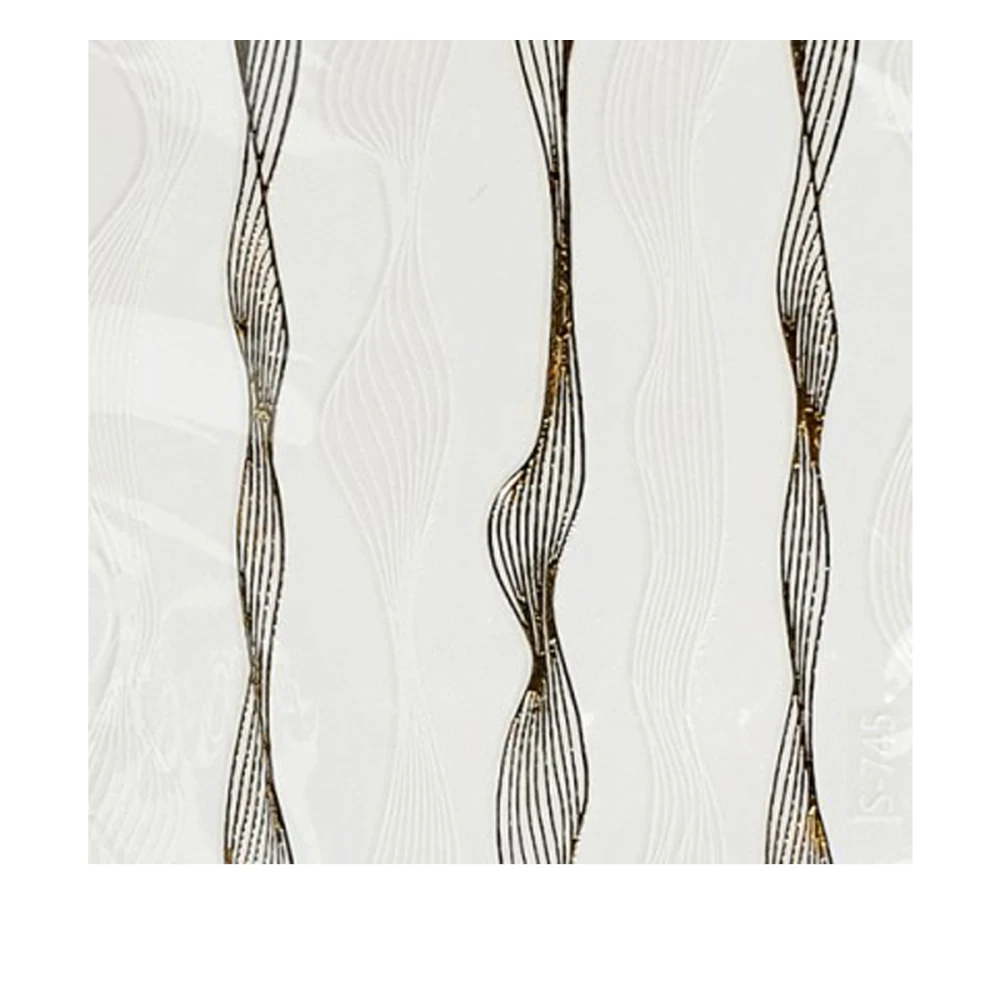 Лента mArt Паутинка гибкая (бело-серебряная)