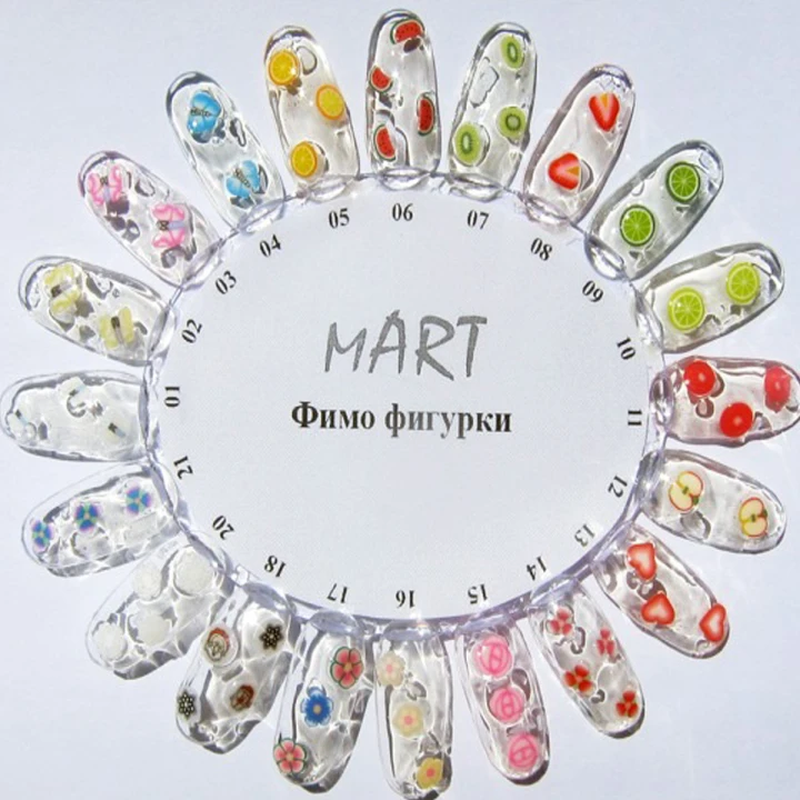 Фимо mArt 6 шт (01 Бабочки микс)