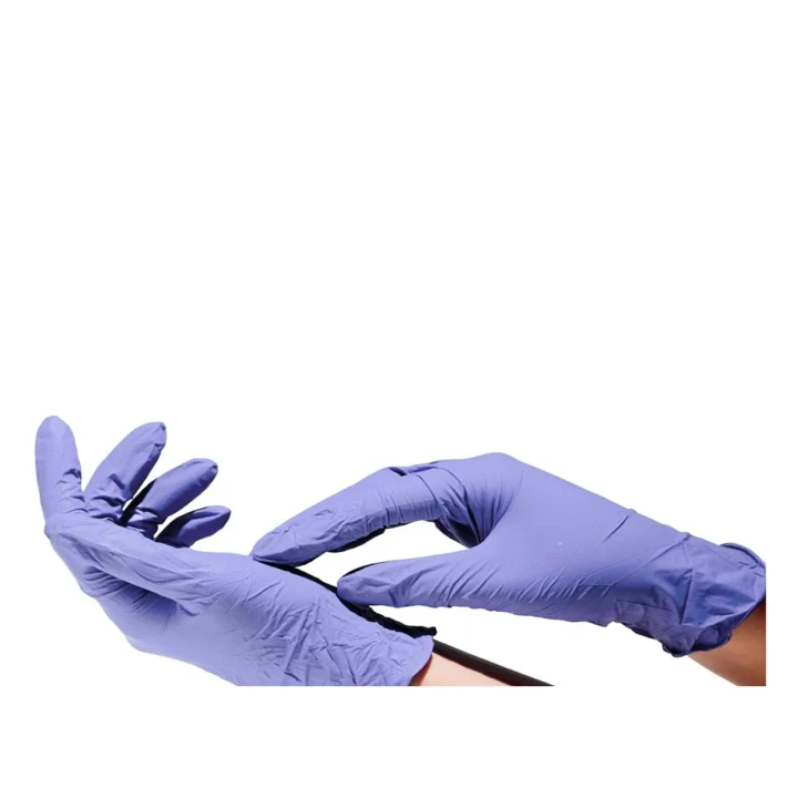 Перчатки Нитриловые Фиолетовые SanGig (M)