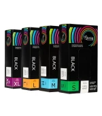 Рукавички виниловые черные SanGig (S)