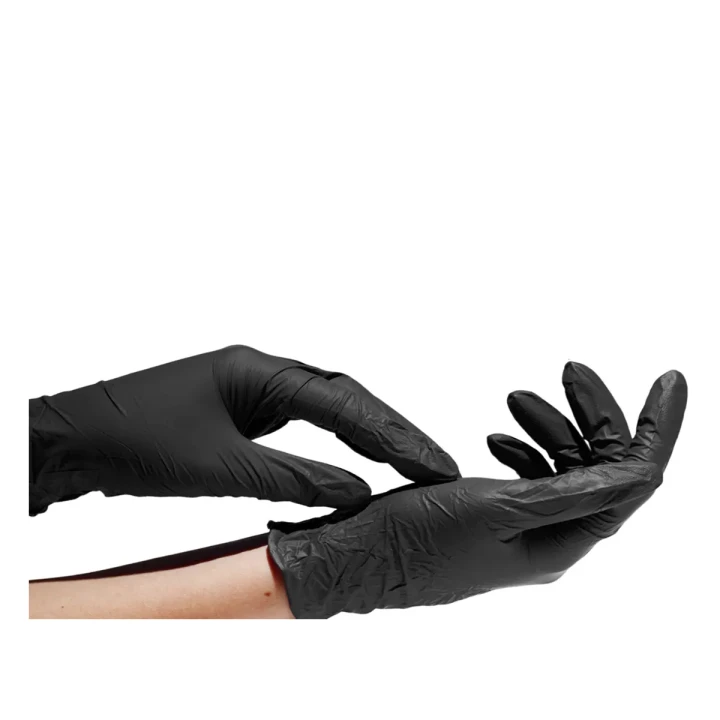 Рукавички Виниловые Черные SanGig (L)