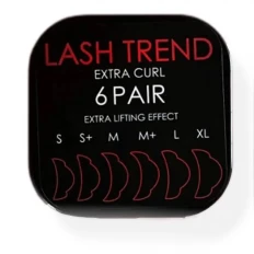Валики для ламінування Lash Trend (глянцеві) EXTRA 6 пар S S+ M M+ L XL