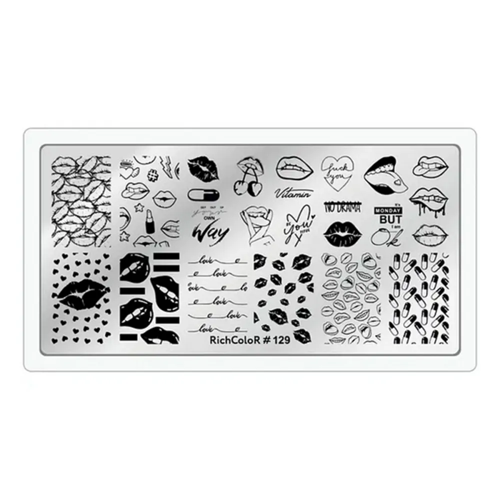 Пластина для стемпинга RichcoloR (129)
