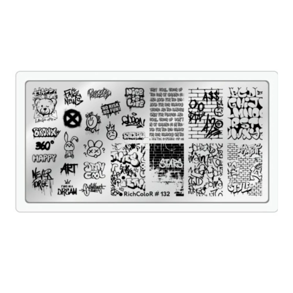 Пластина для стемпинга RichcoloR (132)