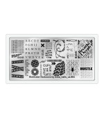 Пластина для стемпинга RichcoloR Exclusive by tinka_nails_ua (004)