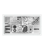 Пластина для стемпинга RichcoloR Exclusive by tinka_nails_ua (004)