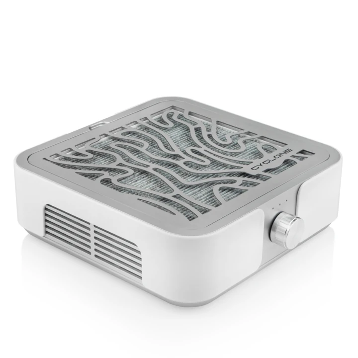 Вытяжка  CYCLONE X2 на 72W для маникюра и педикюра (Silver)