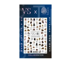 Стікери на липкій основі Touch &VSnails MEMES (8x12см)