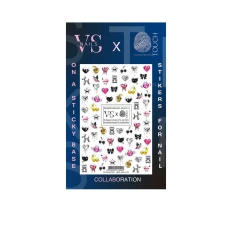 Стикеры для ногтей на липкой основе Touch &VSnails 3D SETS 1 (8x12см)