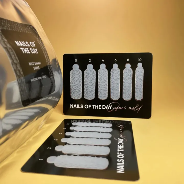 Молди силіконові для верхніх форм Mold Safari (12 розмірів) коробка (Елегантна змія)