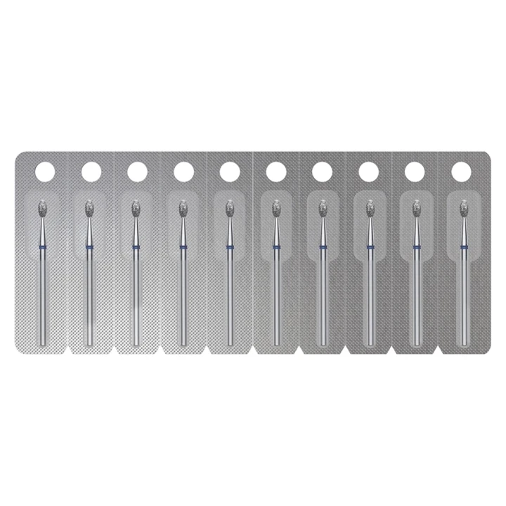 Фреза алмазная Олива  Pro (1 ед) (синяя 2.5 мм 5 мм)