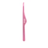 Пінцет професійний для брів Light Pink (скошений)