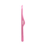 Пинцет профессиональный для бровей Light Pink (скошеный)