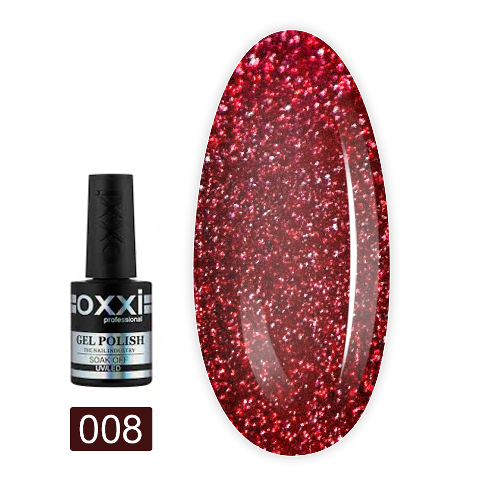 Гель лак Crystal Cat OXXI OXXI Гель лак  Crystal Cat10 мл (008)