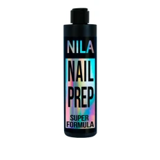 Обезжириватель с антибактериальным эффектом Nail Prep пластик+флип-топ черные 250 мл