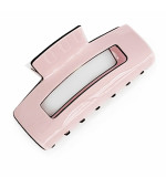 Краб рожевий глянсовий з чорним кантом прямокутний 85 см