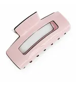 Краб рожевий глянсовий з чорним кантом прямокутний 85 см