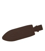 Зажим металл (Темно-коричневый)