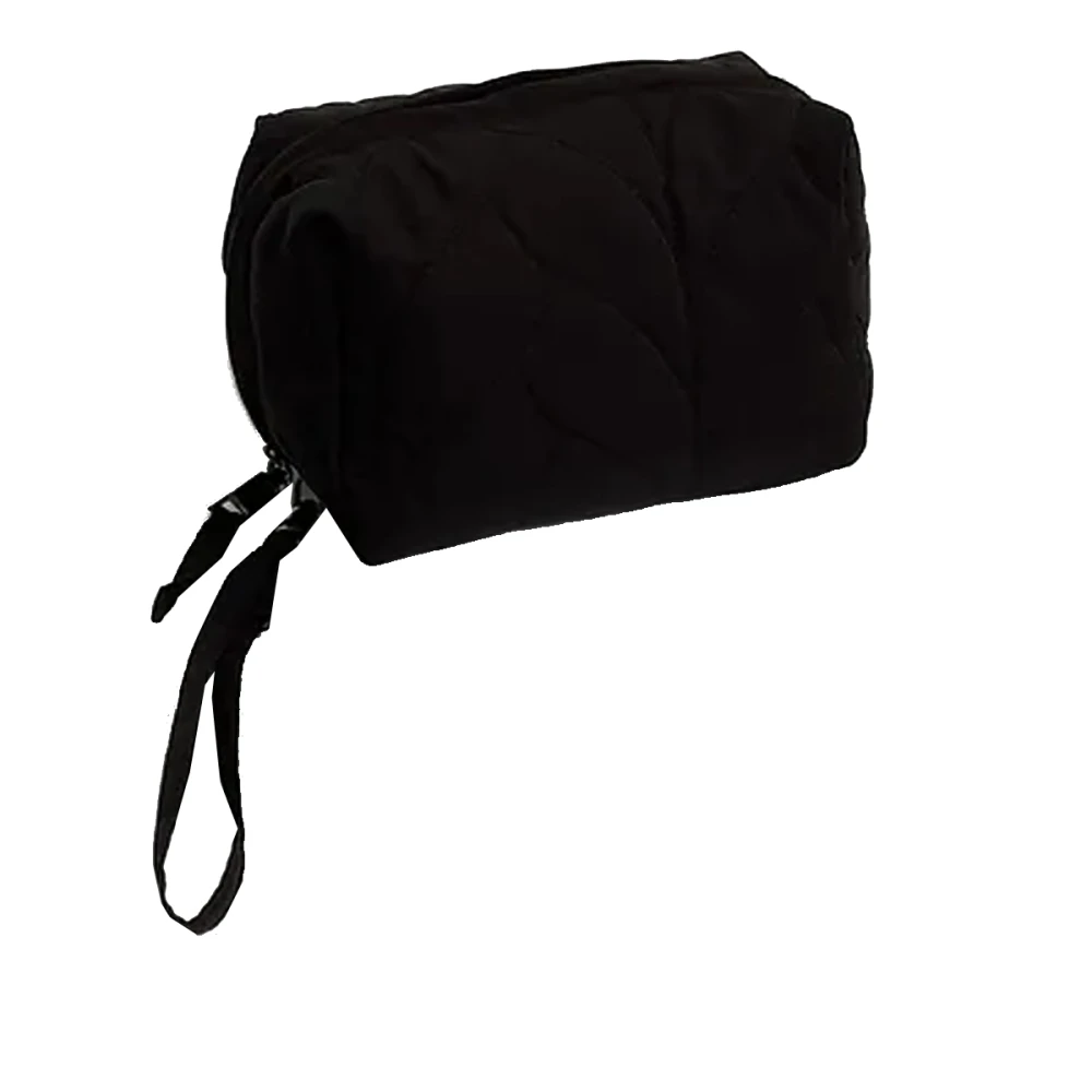 Органайзер стеганий черного цвета средний